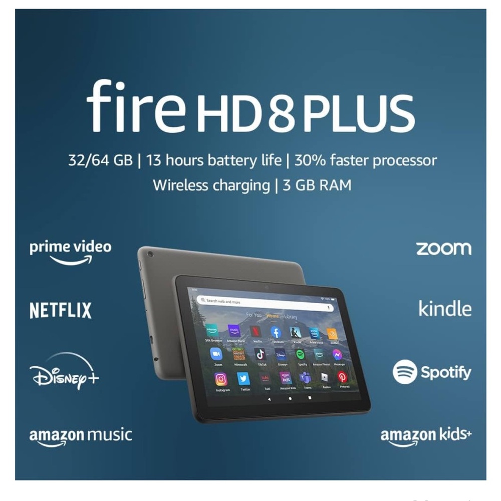 Fire HD 8 Plus Tablet